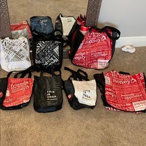 Lululemon reusable totes! Free